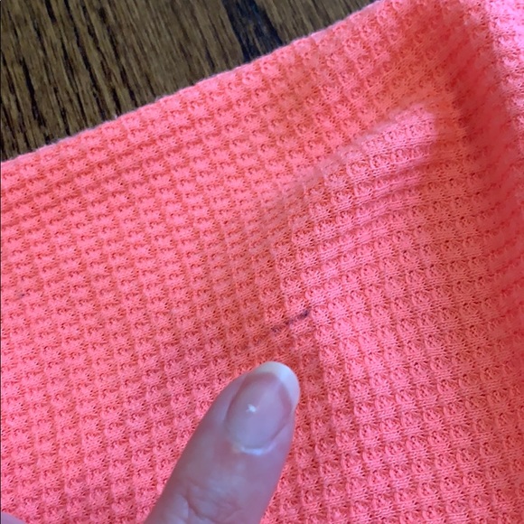 Free People Bright Orange Long Sleeve Shirt - Picture 7 of 9